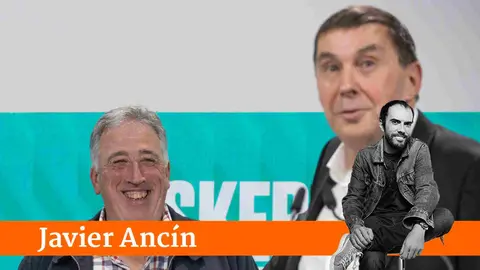 Asiron y Otegui en un mitin de Bildu. ARCHIVO