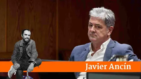 Antxón Alonso, durante su comparecencia en el Senado. EP