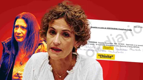Mar&iacute;a Chivite, Leire D&iacute;ez y la anotaci&oacute;n de la fontanera del PSOE.