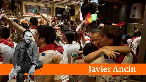 Celebraci&oacute;n por la selecci&oacute;n espa&ntilde;ola en San Ferm&iacute;n. EUROPA PRESS