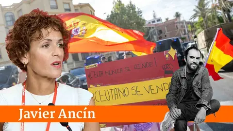 Manifestaci&oacute;n en Ceuta y Chivite.