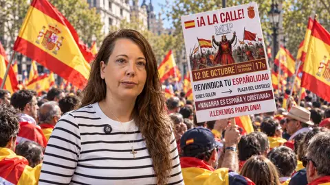 Aintzane Castillo, presidenta de Movimiento C&iacute;vico del Pueblo.