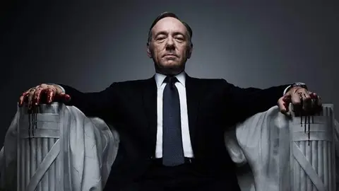 Kevin Spacey en la revolucionaria 'House of Cards'.