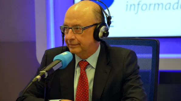 Montoro durante su entrevista en la cadena Cope.