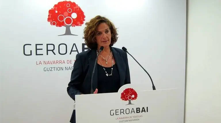 Itziar Gómez, concejal de Geroa Bai en Pamplona.