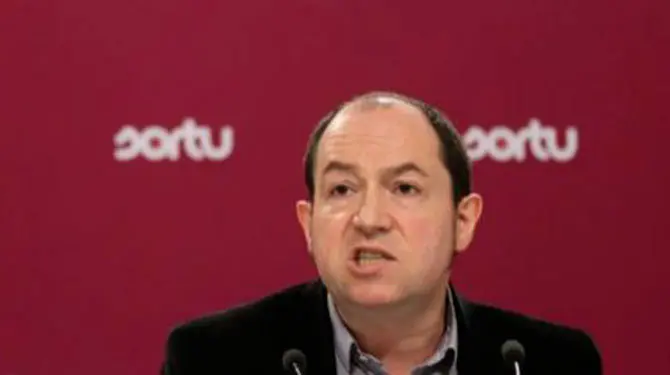 Pernando Barrena, portavoz de Sortu.