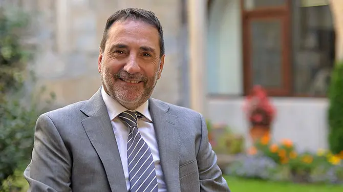 Helio Robleda, presidente de la Cámara de Comptos.