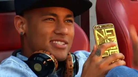 El jugador del FC Barcelona Neymar.