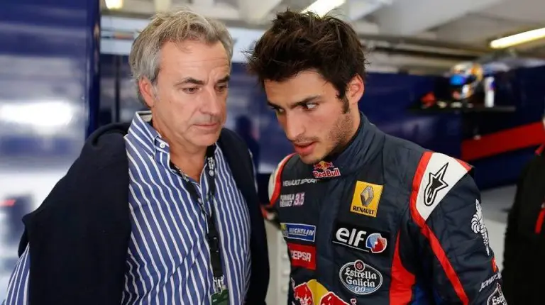 Carlos Sainz y Carlos Sainz Jr.