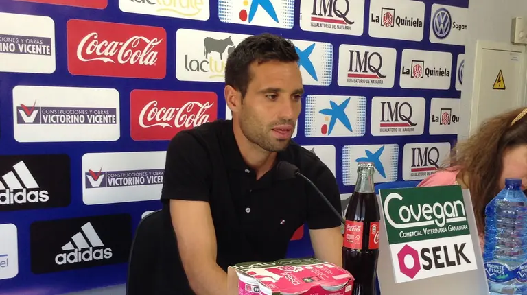 Javier Flaño, jugador de Osasuna.