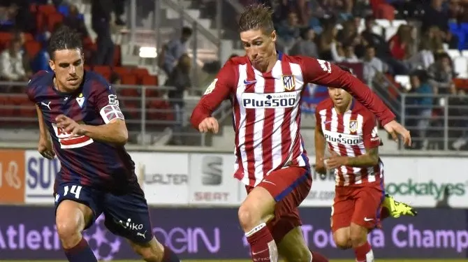 Eíbar-At. Madrid. Efe.