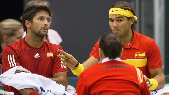 Nadal y Verdasco. Efe.
