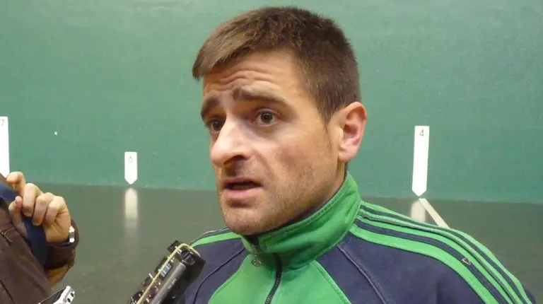 El pelotari vizcaíno Pablo Berasaluce.