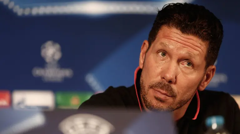 Diego Simeone es entrenador del At. Madrid. Efe.