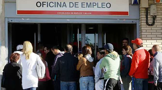 Oficina del paro.