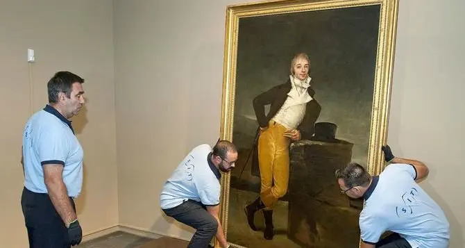 Retrato del Marqués de San Adrían de Goya.