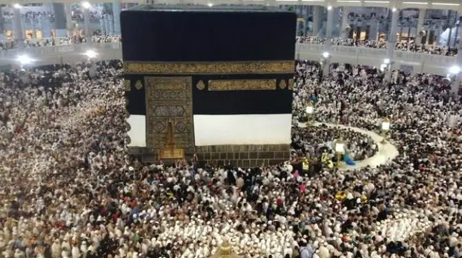 Peregrinos musulmanes en La Meca. Efe.