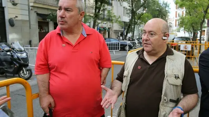 Afectados por la talidomida. Efe.