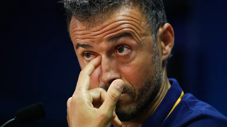 Luis Enrique es entrenador del FC Barcelona. EFE.