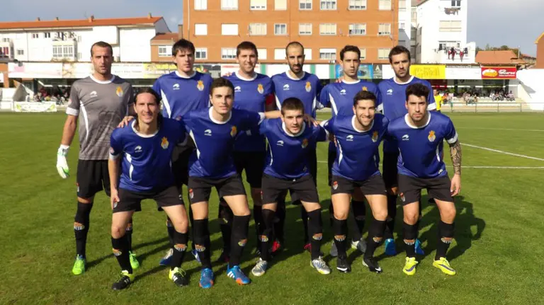 Alineación de la Peña Sport.