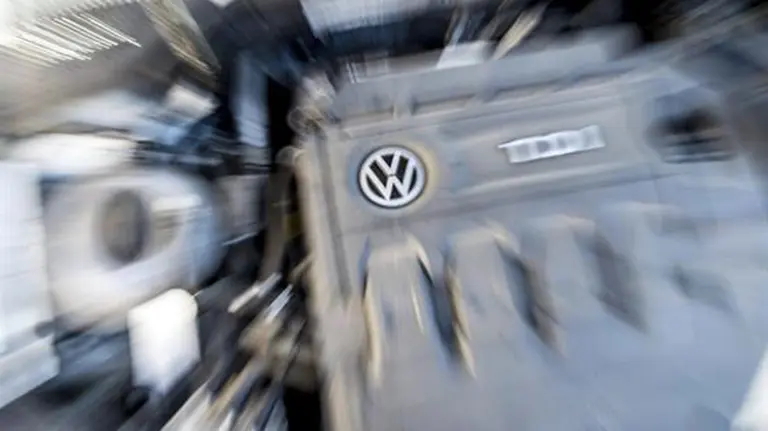 Un motor de un vehículo Volkswagen.EFE