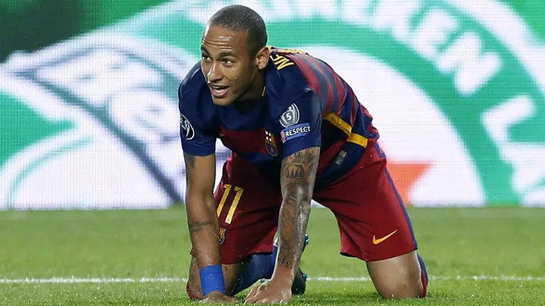 El delantero del FC Barcelona Neymar. EFE.