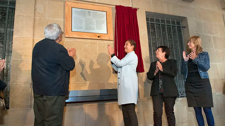 Homenaje del Gobierno de Navarra a los fusilados 1