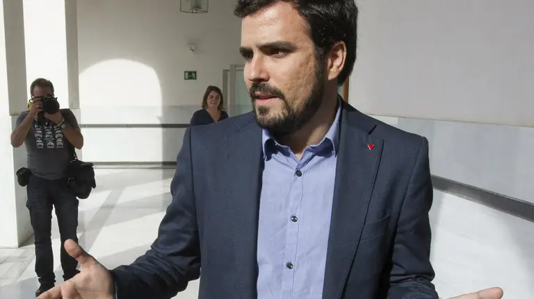 Alberto Garzón, de IU.