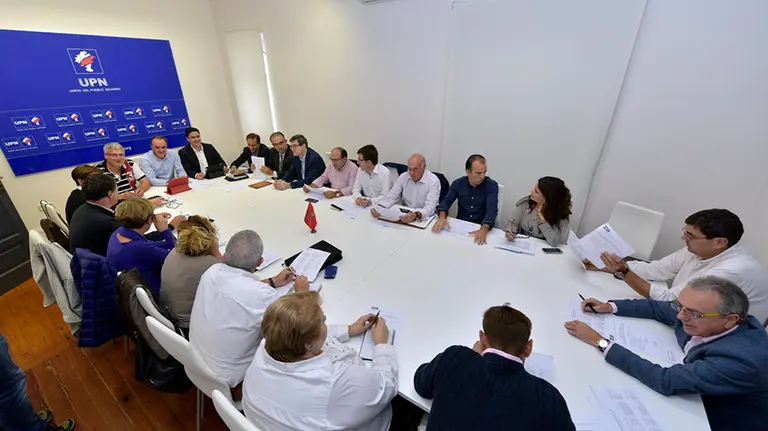 Primer Comité Ejecutivo de UPN con José Javier Esparza como presidente. PABLO LASAOSA. 5