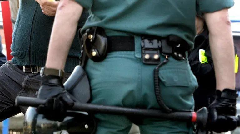 Un agente de la Guardia Civil.