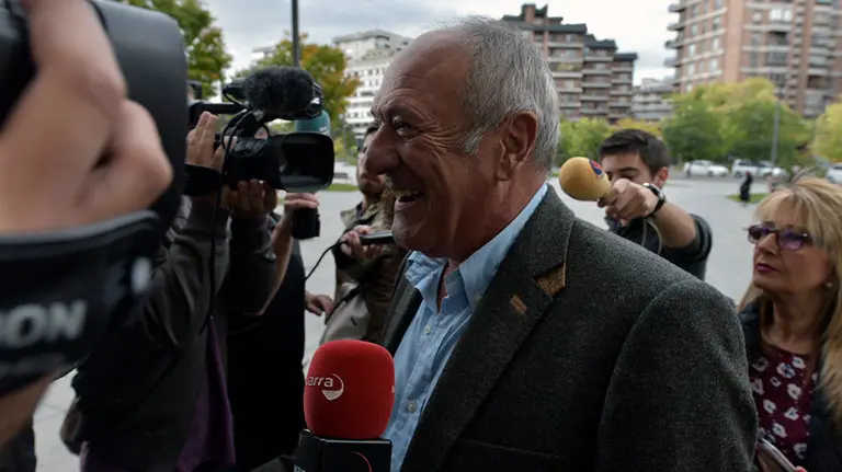 Luis Ibero, exmiembro de la Gestora de Osasuna. PABLO LASAOSA
