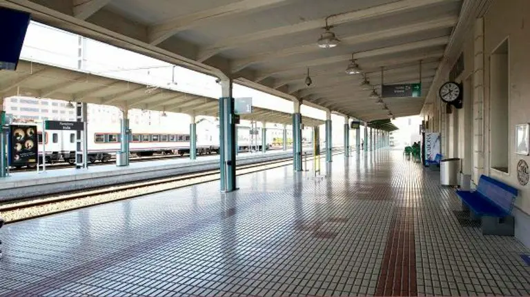 Estación de tren Pamplona.