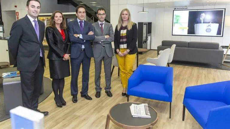 Oficina CaixaBank en Tudela. EUROPA PRESS.