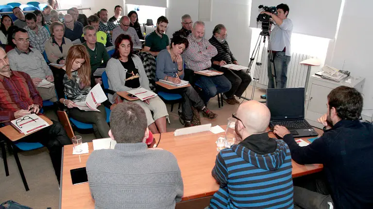 Reunión del Observatorio de la Bicicleta en Pamplona.