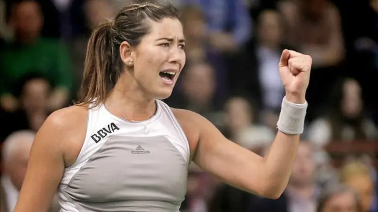 La tenista española Garbiñe Muguruza. EFE.
