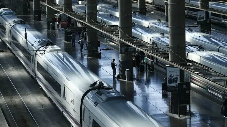 Estación de tren. EUROPA PRESS.