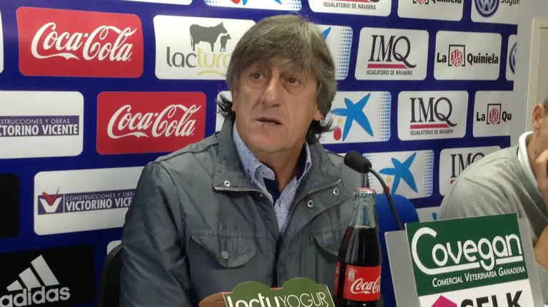 Martín Monreal es el entrenador de Osasuna.