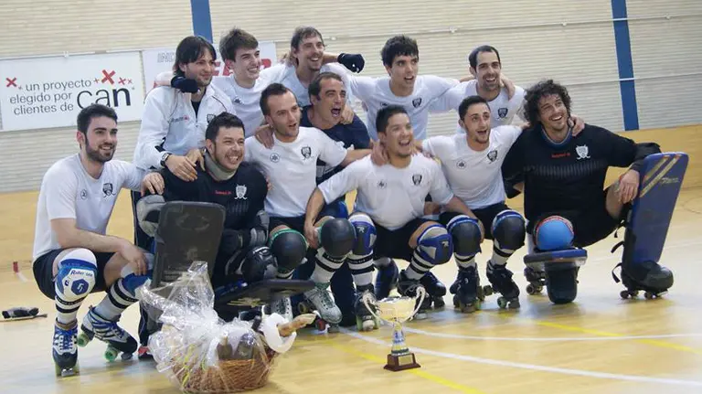 Equipo Iruña hockey Patines.