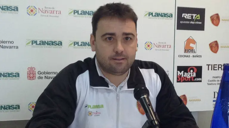 Sergio Lamúa en rueda de prensa.