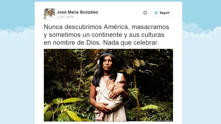 Mensaje en Twitter del alcalde de Cádiz.