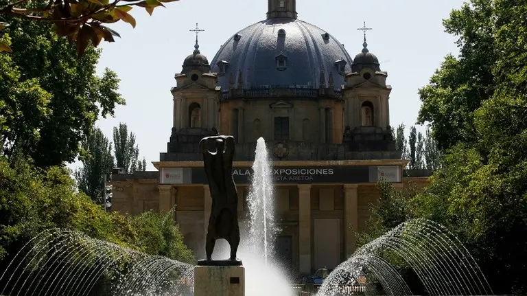 Plaza de la Libertad en Pamplona. ARHIVO
