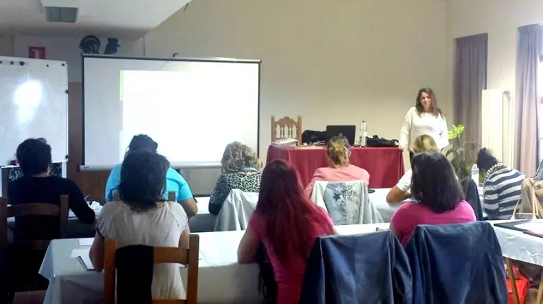 Escuela Taller de Empleo de Cruz Roja Navarra. EUROPA PRESS.