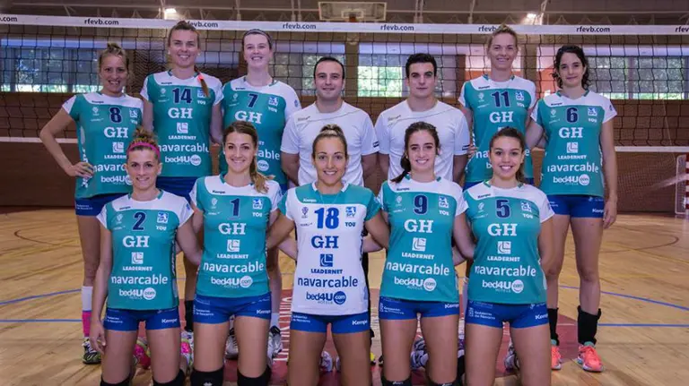 Plantilla del GH Leadernet de voleibol 2015-16.