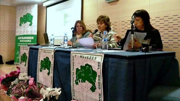 AFAMMER Navarra con Carmen Alba.