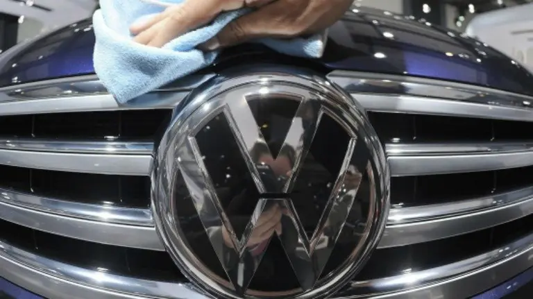 Logo de Volkswagen. EFE.
