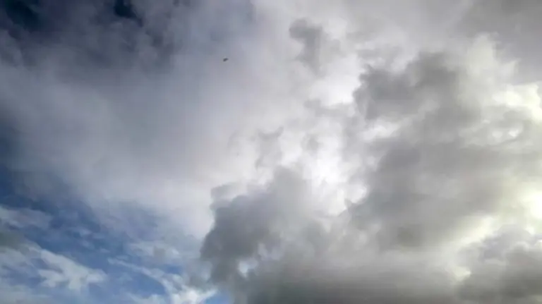 Tiempo, cielo nuboso. EFE