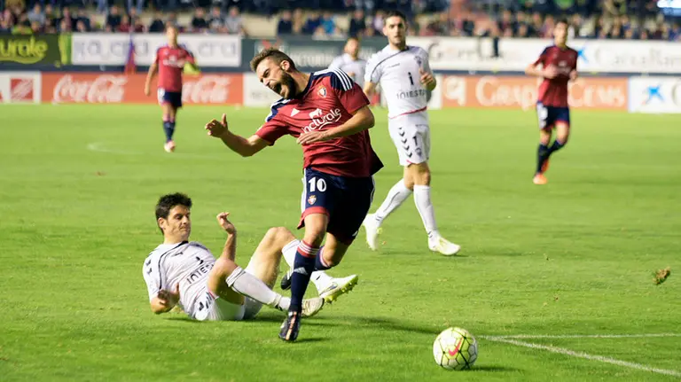 Osasuna - Albacete. PABLO LASAOSA 8