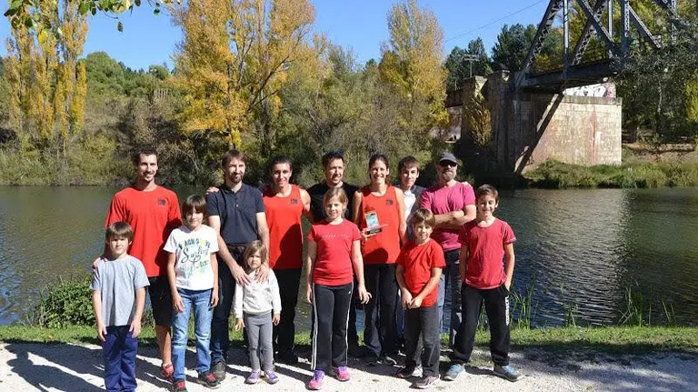 Piragüistas del CP Traslapuente