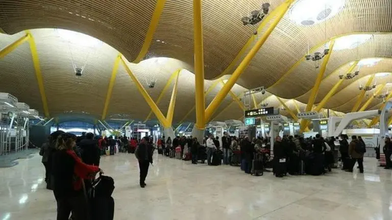 Aeropuerto de Barajas. EFE.