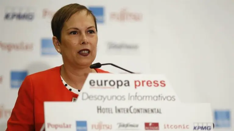 Uxue Barkos. EUROPA PRESS.